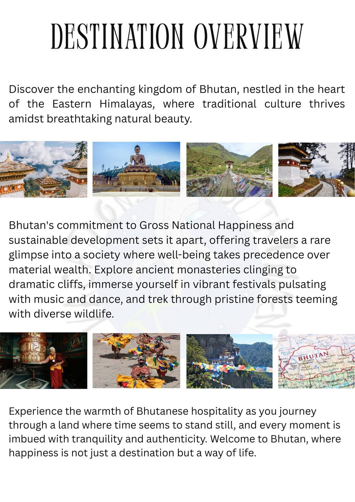 Bhutan itinerary &ndash; page 2