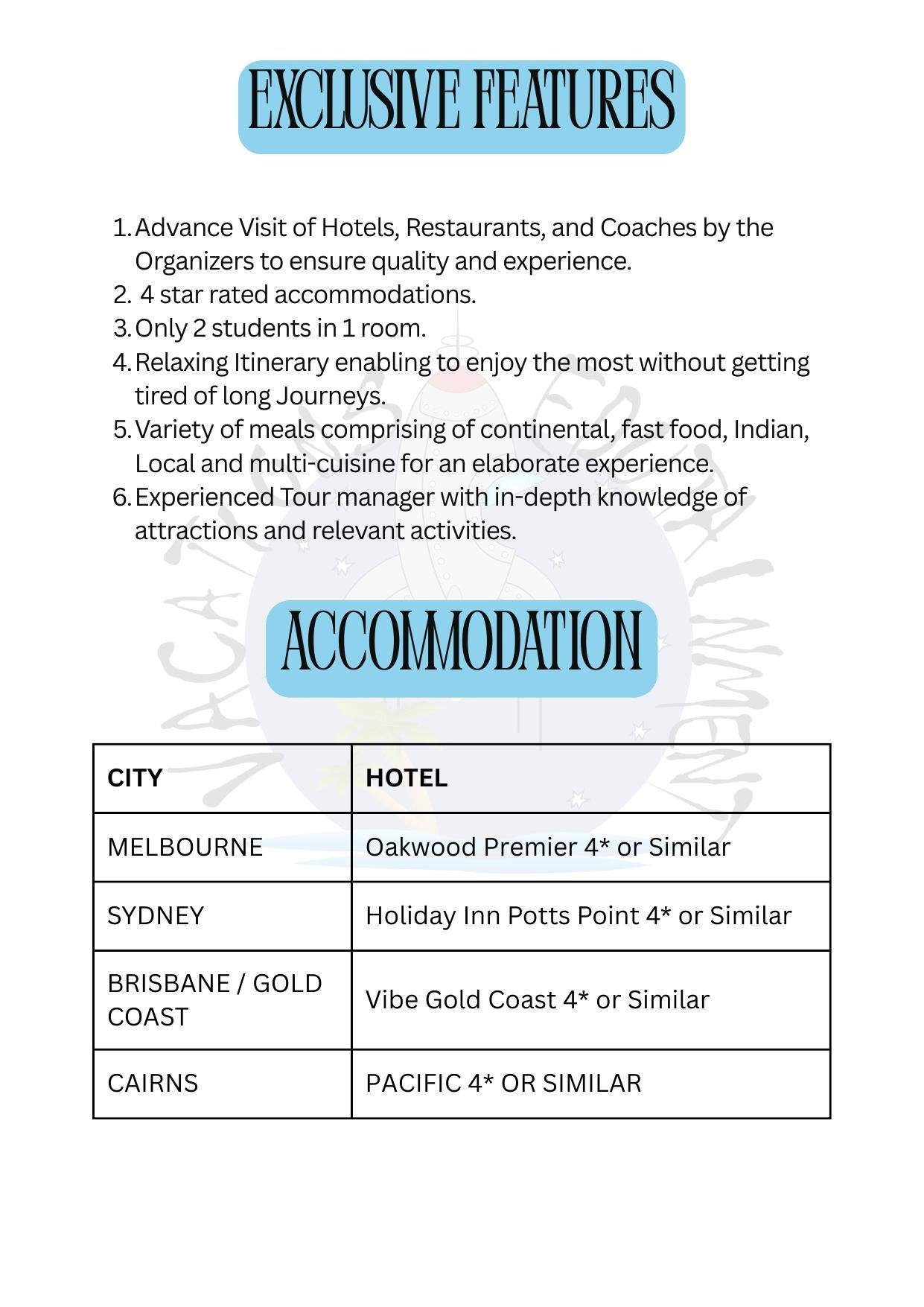 Exploring Australia itinerary &ndash; page 9
