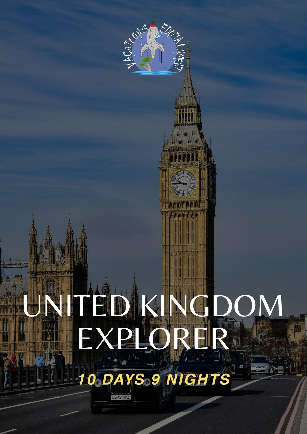 United Kingdom itinerary &ndash; page 1