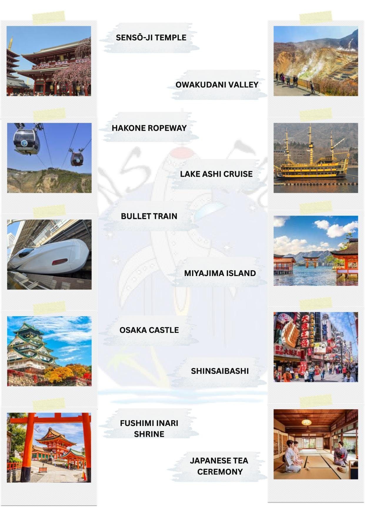 Exploring Japan Student Exchange itinerary &ndash; page 5