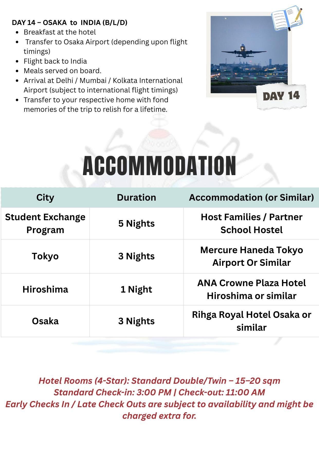 Exploring Japan Student Exchange itinerary &ndash; page 9